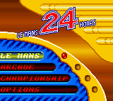 Le Mans 24 Hours (Europe) (En,Fr,De,Es,It) Title Screen